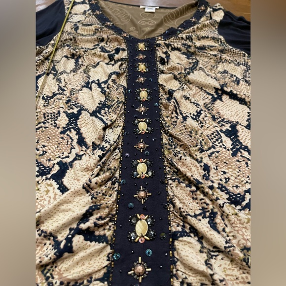 Animal print multi media tunic - Picture 11 of 11